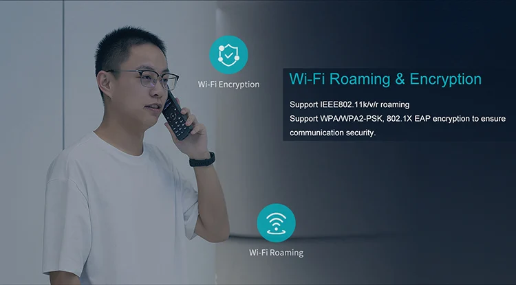 Sd5f4404694594dac80c098199c325563L LINKVIL Wireless WiFi SIP VoIP Protocol Audio Handheld Phone for Office Home Hotels Portable with Belt Clip US Plug SIP Phone