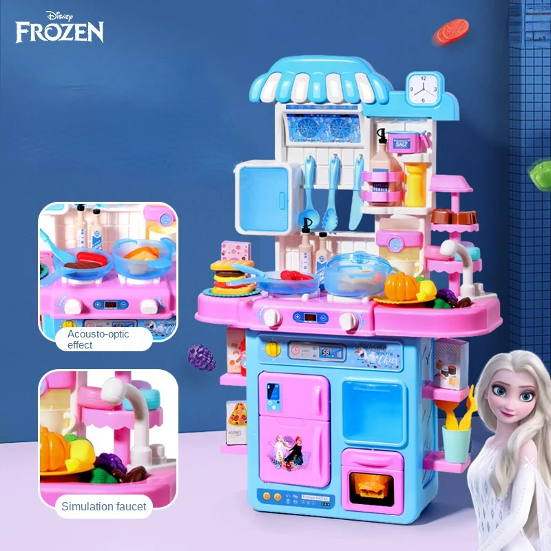 FunnyDisneyFrozenElsaPrincessKitchenSetsSimulationkitchen