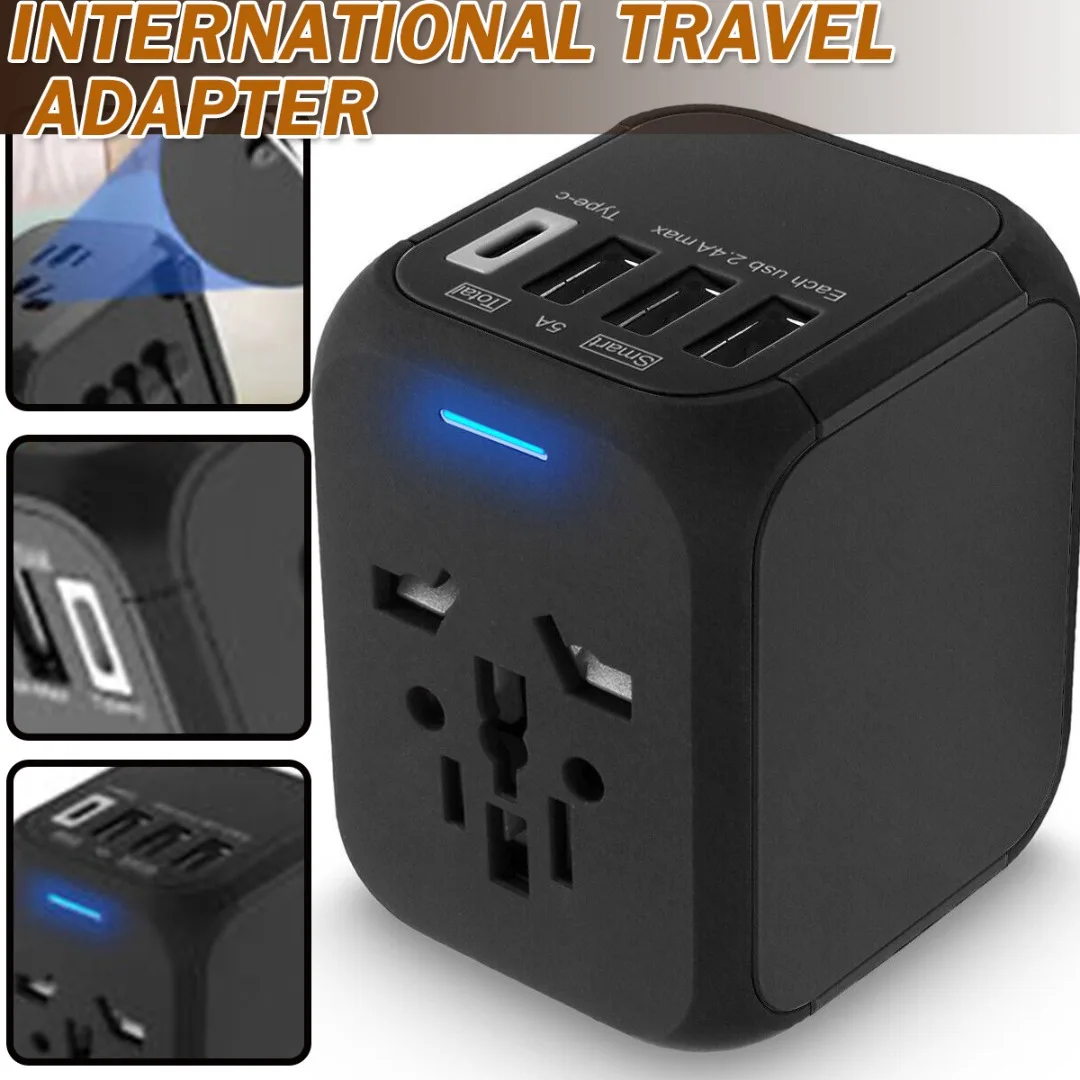 AC100V240VInternationalTravelAdapterPhoneChargerWallACPower