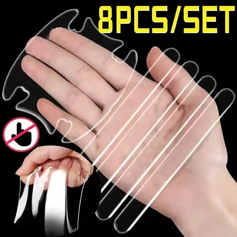 Transparent Car Door Handle Bowl Anti-scratch Stickers Strip Protection Rearview Mirror Anti-collision Invisible Clear Strips