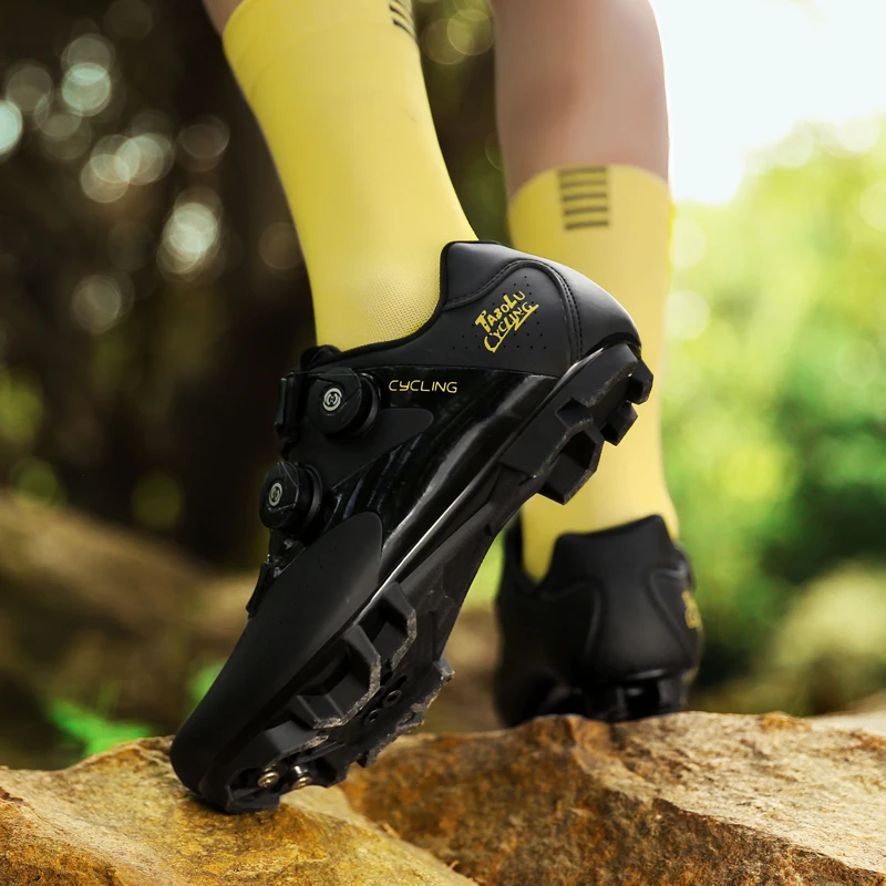 Cycling Shoes mtb Mountain Bike Sneakers Large Size Cleat Non-slip Men's Women's Bicycle Footwear