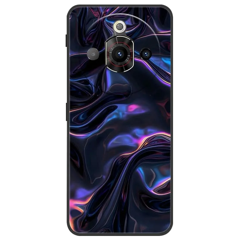 Cute Fashion Black Silicone Soft Phone Case - Shockproof Back Cover Shell