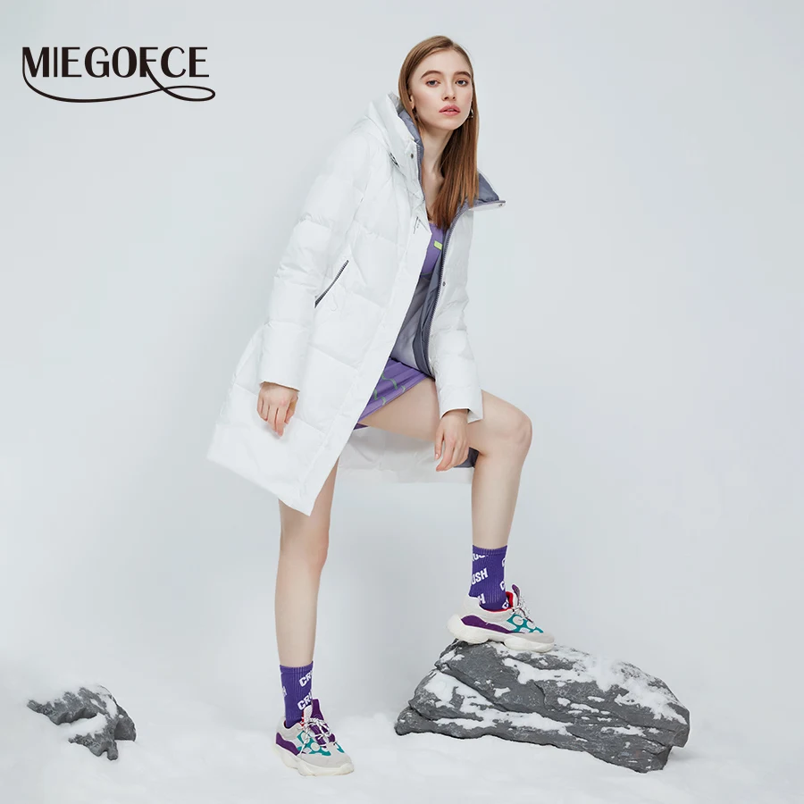 MIEGOFCE 2022 Зимняя пиджак новая коллекция женская куртка зимняя ветрозащитная