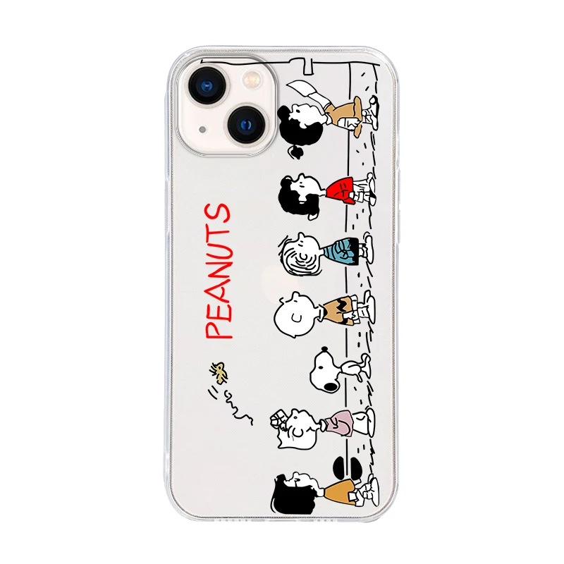 USA Cute Cartoon Snoopy For Funda iPhone 11 13 12 Pro Max 12 13 Mini X XR XS MAX SE 2020 6 6S 7 8 Plus Phone Case Cover Celular apple iphone 13 pro case