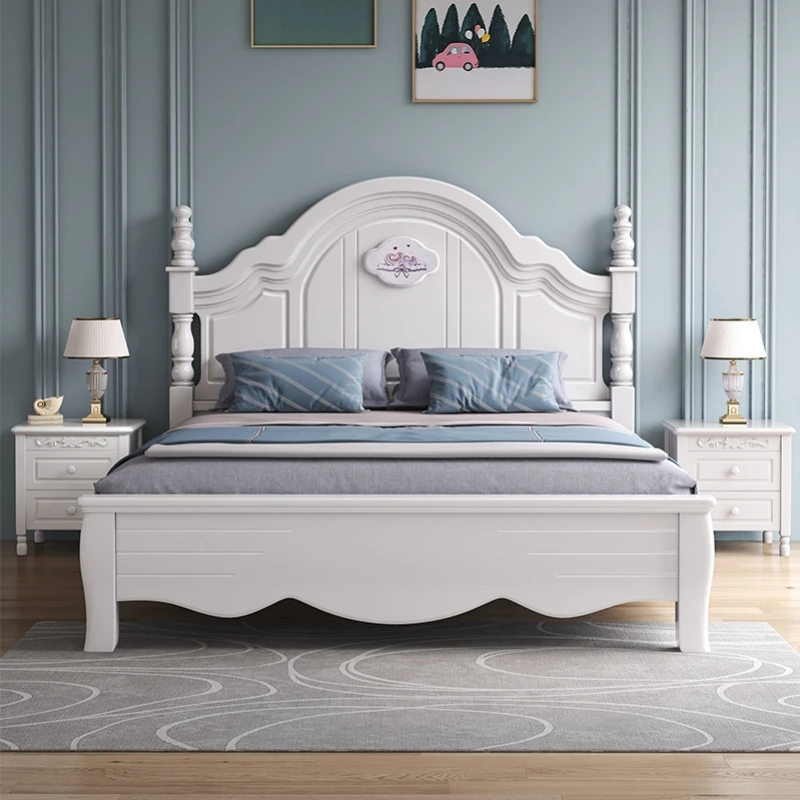 Letti Per Bambini Moderni In Legno Principessa Pavimento In Legno Massello Di Lusso Letti Per Bambini Bambino Con Cassetti Mobili Meuble Enfant Sr50Cb