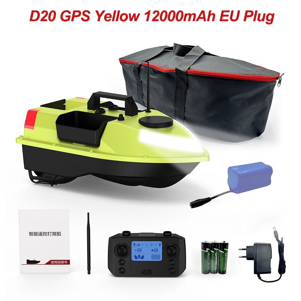 

Лодка для приманки с GPS и дистанционным управлением, 600 м