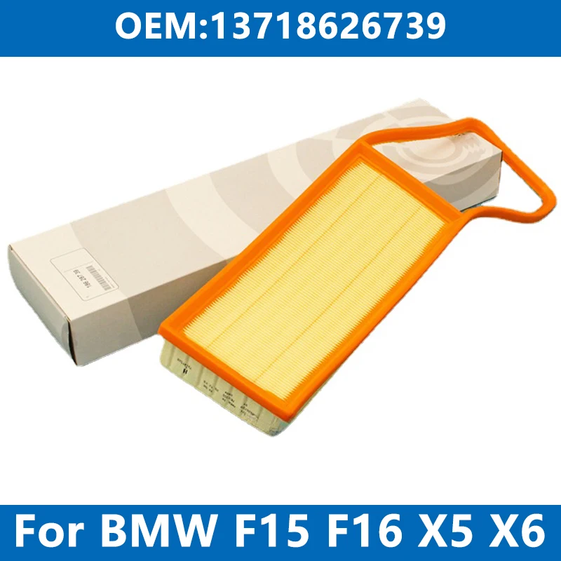 

Car Air Filter Cleaner Element 13718626739 For BMW F15 F16 X5 X6 28i 40e 2015-2018 Engine Air Intake Filter Auto Parts