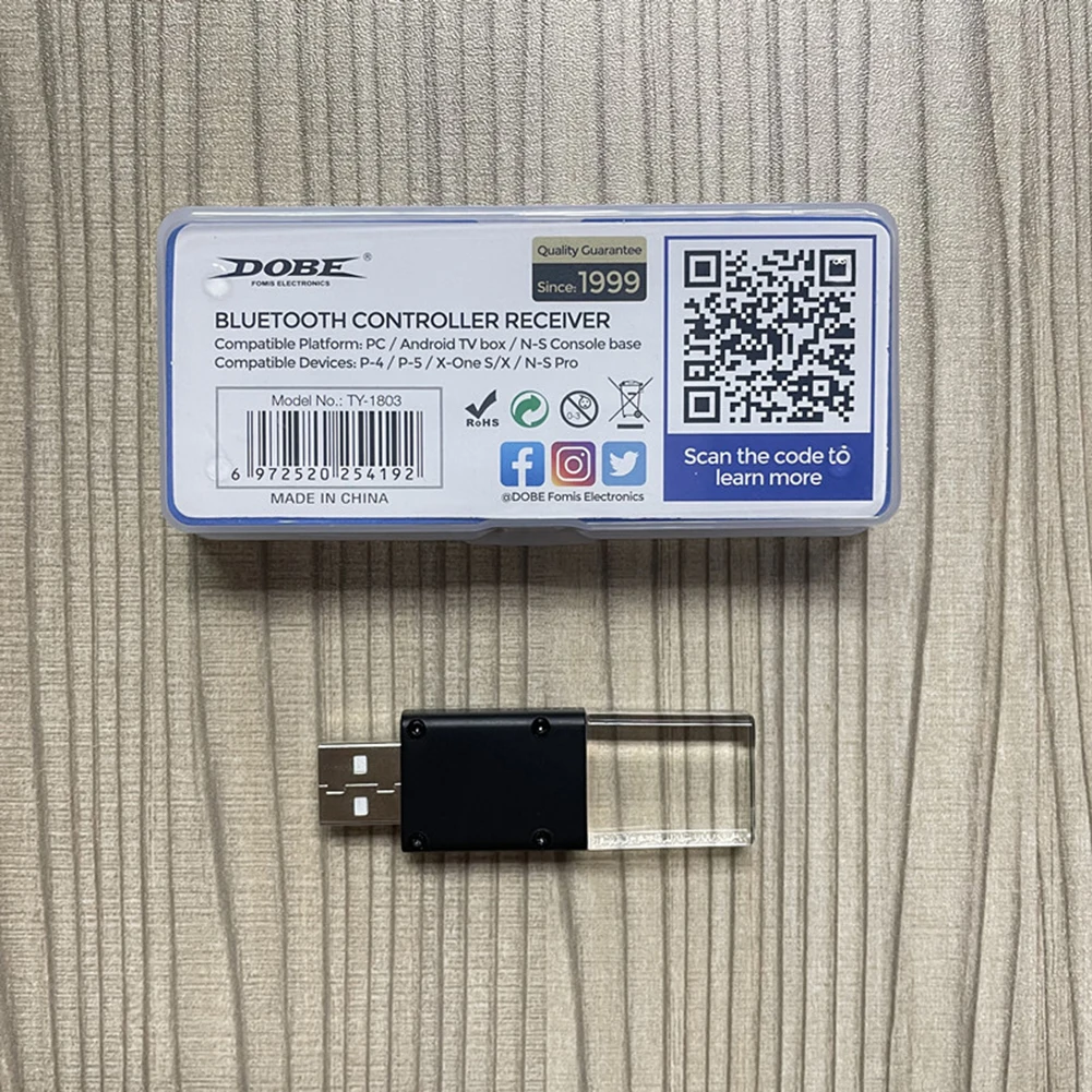 10/1PCS For Switch Pro Game Console Gamepad Wireless Bluetooth 5.0 Receivers USB Dongle Adapters Gaming Accessories For Xbox One