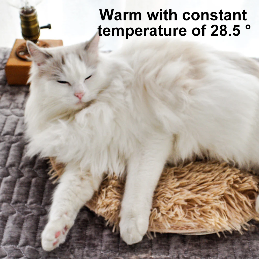 Pet Electric Blanket Heating Pad Winter Constant Temperature Cat Bed Mat  Pet Dog Sofa Cushions USB Charging Pet Heating blanket