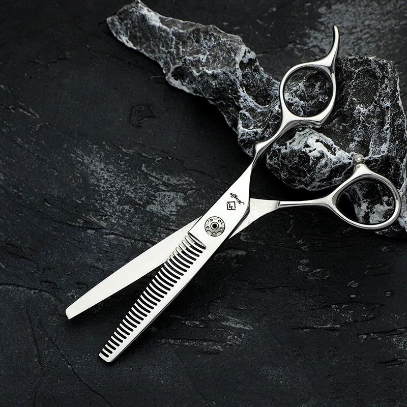Description Picture 4 of itemMinggu hair scissors professional men and women thin scissors 440C steel 6 inch hairdresser tools