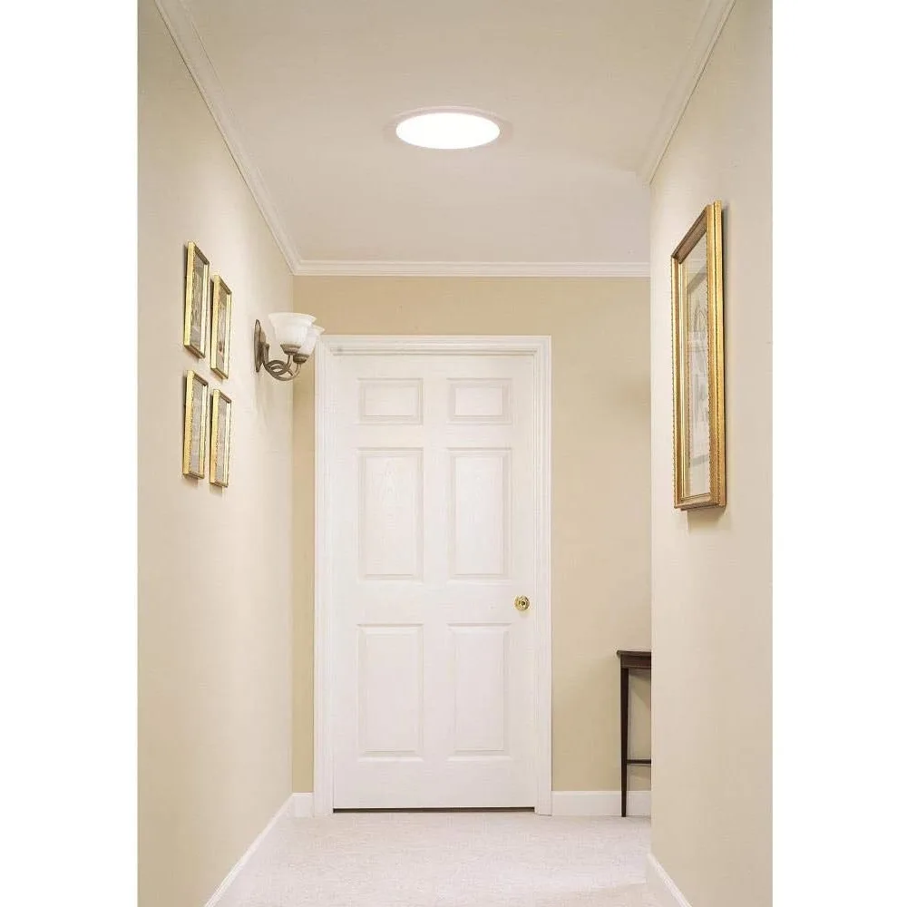 14 in. Sun Tunnel Tubular Skylight Acrylic Dome with Low-Profile Flashing and Flexible Tunnel-TGF 014 0000 5