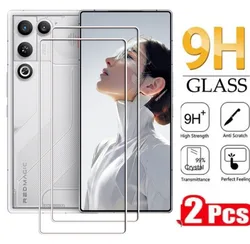 Premium 2PCS 9H Tempered Glass Screen Protector Film for 2 pieces (RedMagic 10 Pro)