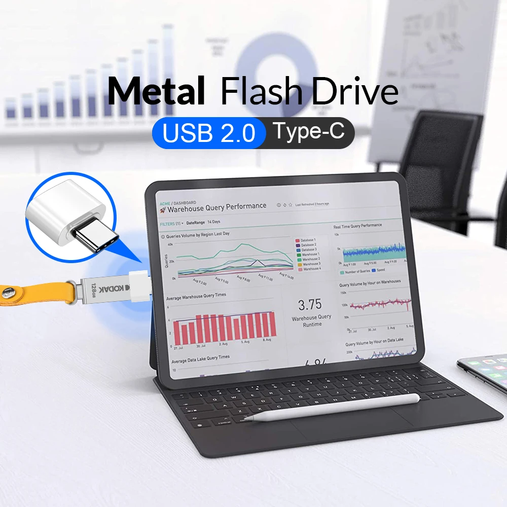 Original KODAK Metal Flash Drive