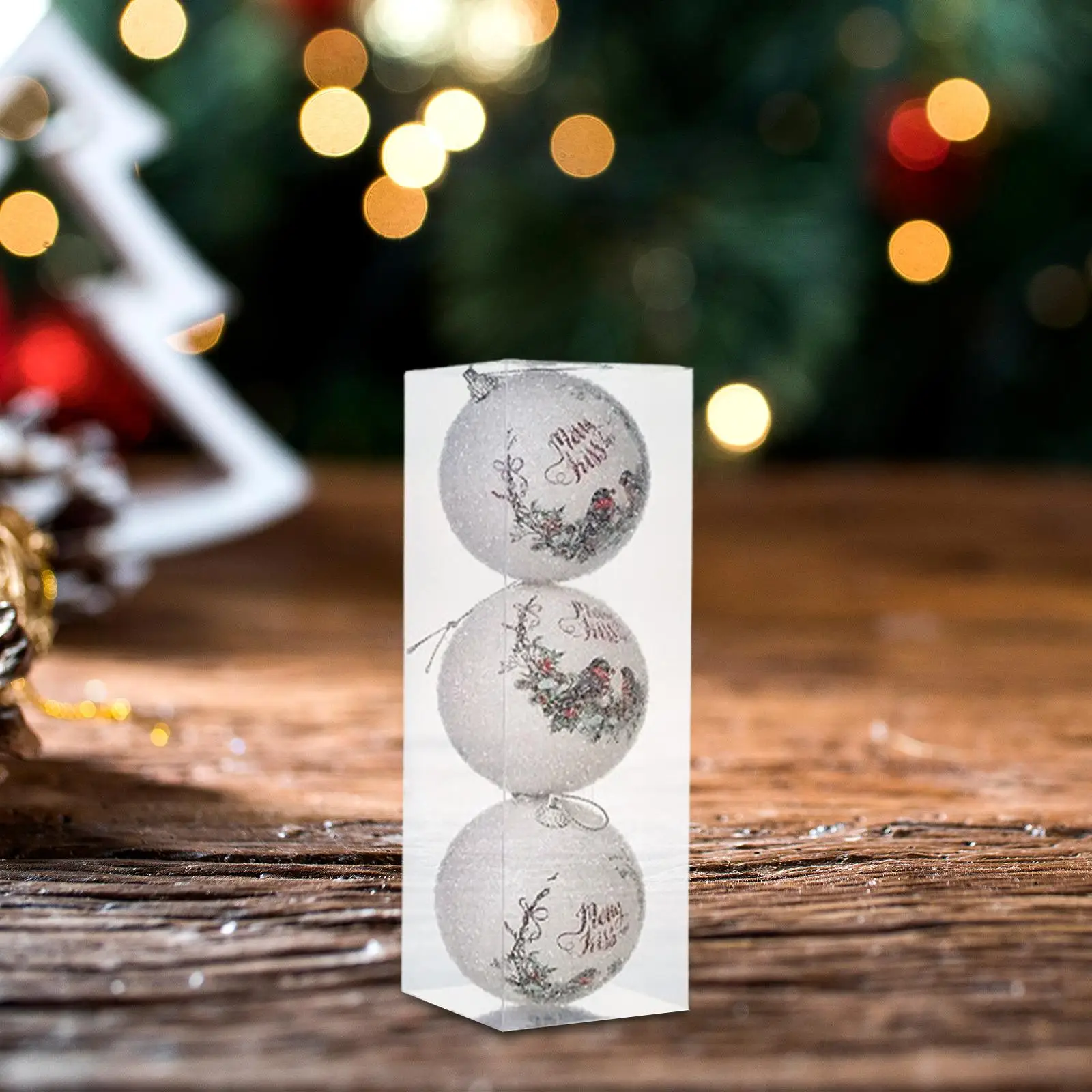 thumbnail image 1 of 3 adornos de bolas navideñas para decorar, proyectos de bricolaje, manualidades, colgantes para aniversarios, graduaciones, bodas, San Valentín y fiestas, 1 of 5