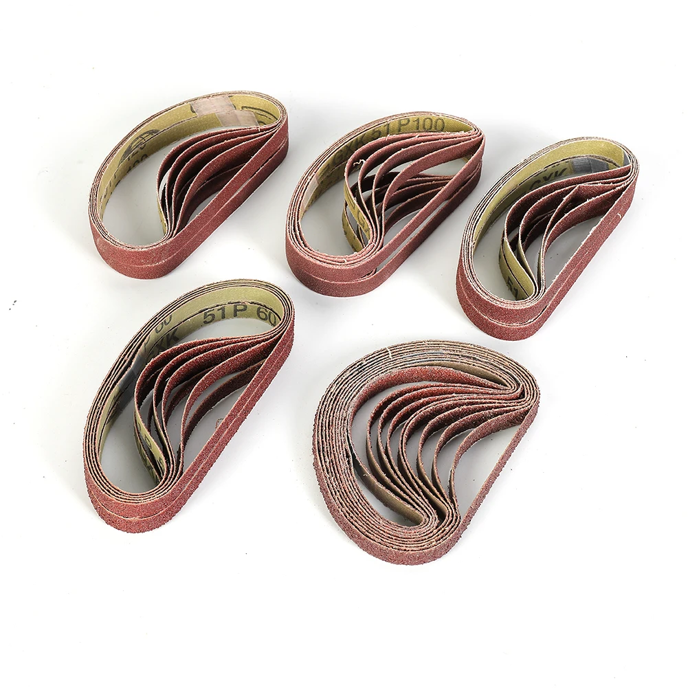 

Abrasive Bands Sanding Belts Abrasive Tools Aluminium Oxide For Belt Sander 330*10mm 50* High Quality Nice Portable