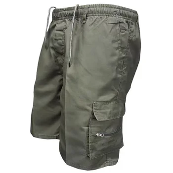 Alternative view of 2024 New cargo shorts Fashion casual shorts Running shorts