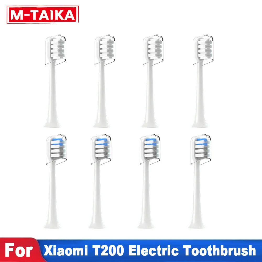 Têtes de brosse de rechange pour brosse à dents électrique sonique Xiaomi Mijia T200, 4 pièces, poils souples 1
