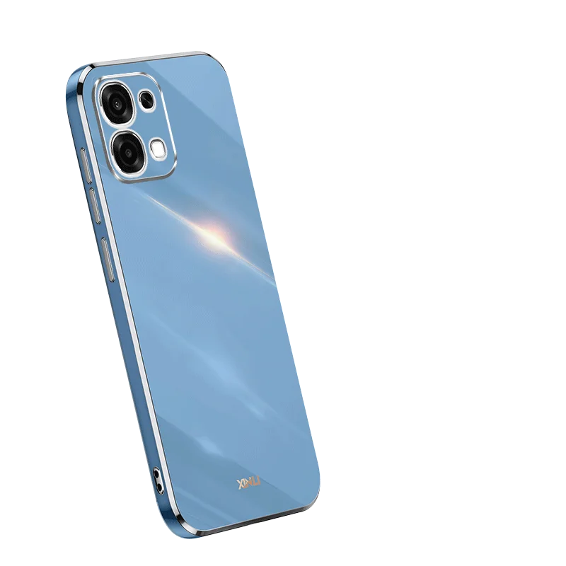 Plating Silicone Bumper Shockproof Matte Phone Case
