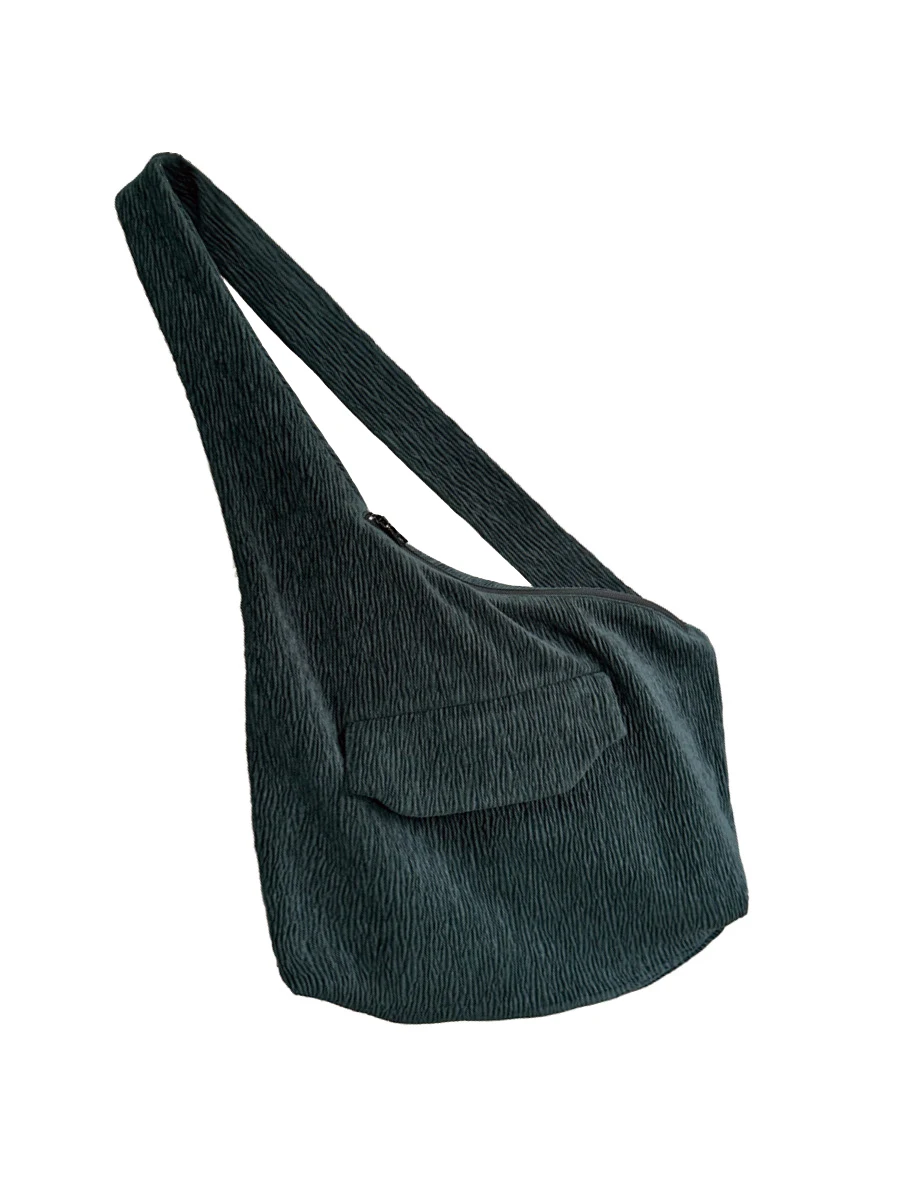 ConchoboeLeaves Waterdrop Fabric Le Bag Commuter Crossbody Bag Ele Design Summer Collection Unbranded Accory