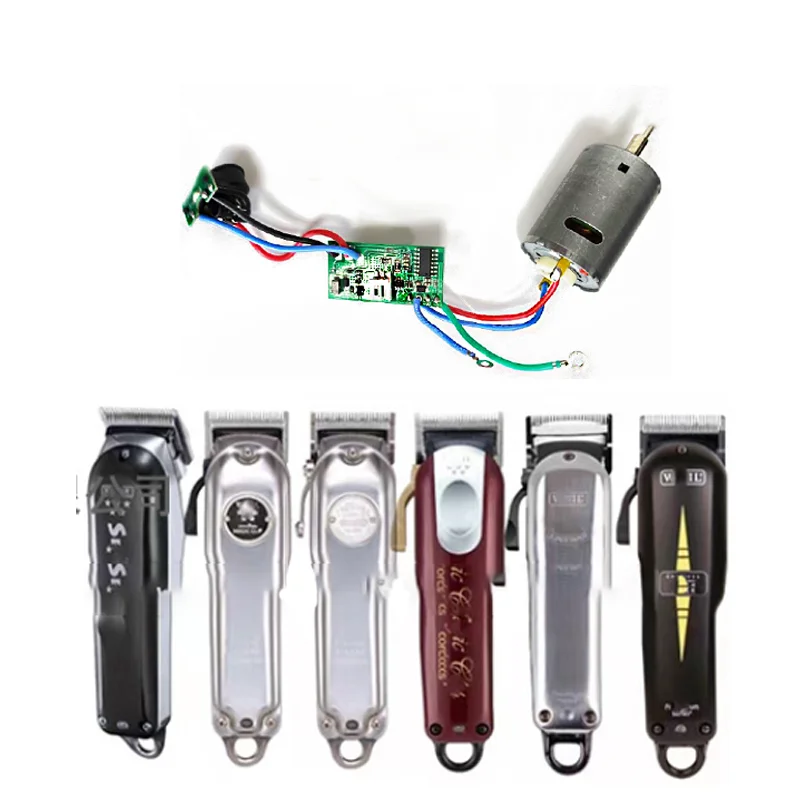 Replacement circuit board motor combination electric hair trimmer Fit For WAHL electric hair Clipper 6500RPM motor accessories