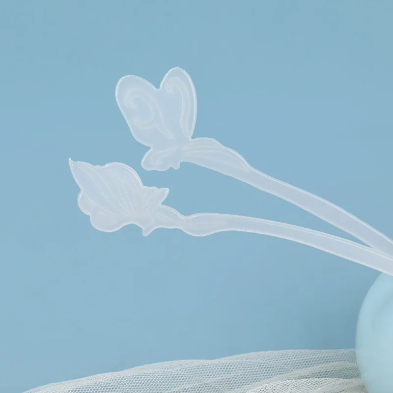 Modern Simple Cool Plain Cellulose Acetate Headpins Imitation Jade headdress All-match Hair Disk Unisex Hairwear Gift Wholesale