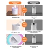 Double spray large capacity humidifier Home mini desktop fog volume humidifier Essential oil diffuser water refill air purifier 2