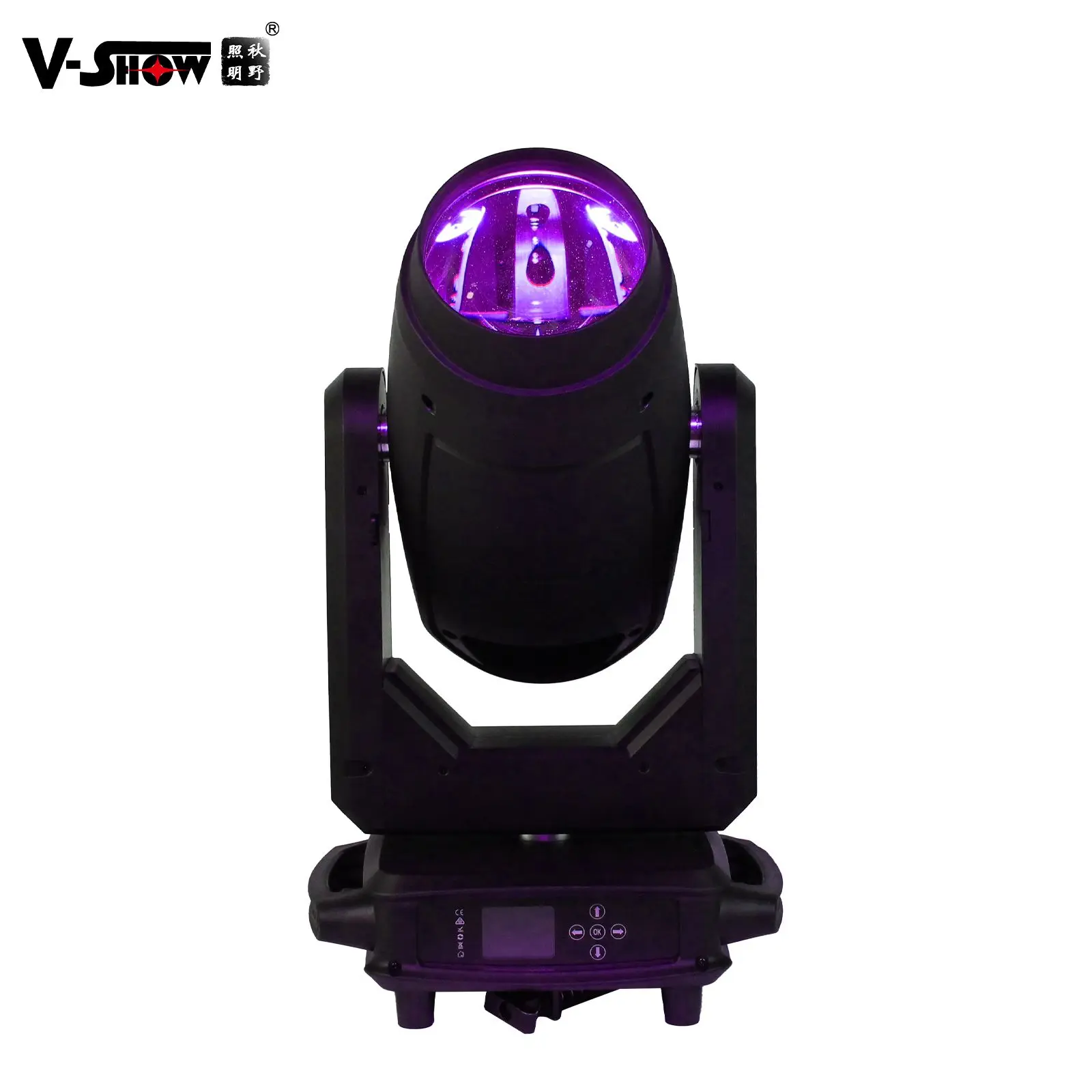 V-show 접이식 클램프가 있는 S712 LED 모듈, 450W 빔 워시 스팟, 줌 CMY CTO 이동 헤드 라이트 포함, 3 인 1