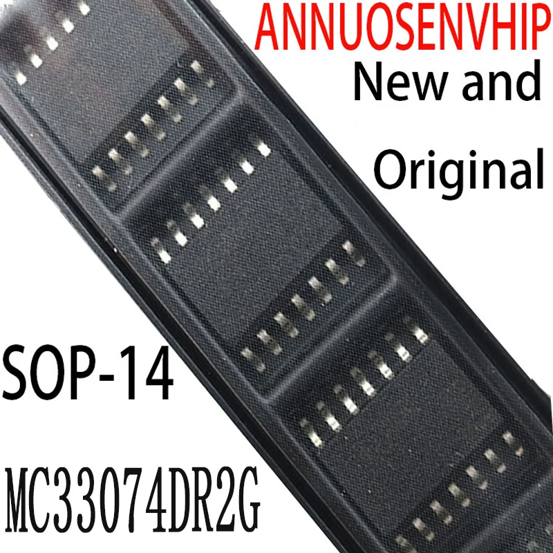 

50PCS New And Original SOP14 MC33074DR SOP MC33074 MC33074DG SOP-14 MC33074D MC33074DR2G