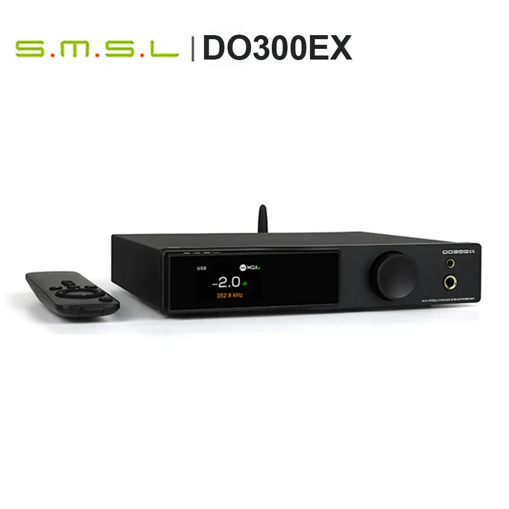 

SMSL DO300EX Audio Decoder & Headphone Amplifier AK4191 AK4499EX DAC XMOS XU-316 Decoding DSD512 Digital Pre-Amplifier 768KHz