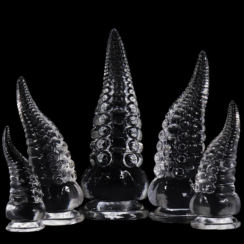 Sex toys Tentacle Dildo Octopus Animal Tpe/Silicone/Glass Anal Plug Progressive Vaginal Dilators Monster Penis Big Buttplug