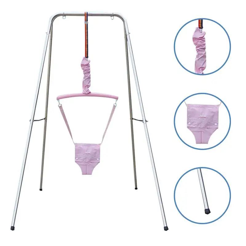 Baby Swing Baby Standing Door Jumper Outdoor Baby Swing With Saddle Seat Outdoor Children Hammock Pod Swing