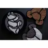 Kuma rug bear cushion, camp carpet, camping edge blanket, several blankets floor blanket, outdoor comfortable fluff seat cushion 5