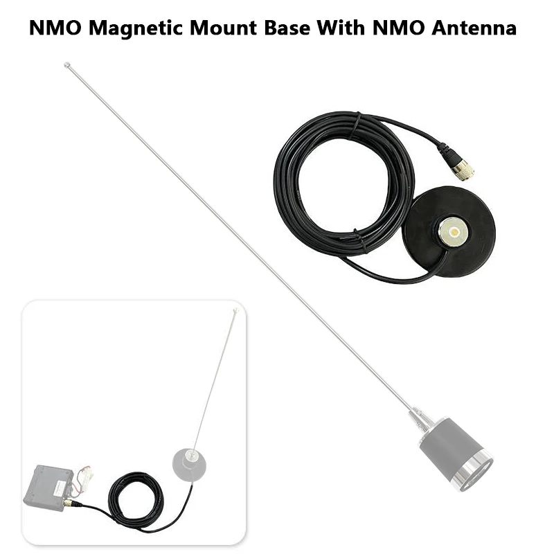 موصل راديو السيارة المحمول ذو القاعدة المغناطيسية...