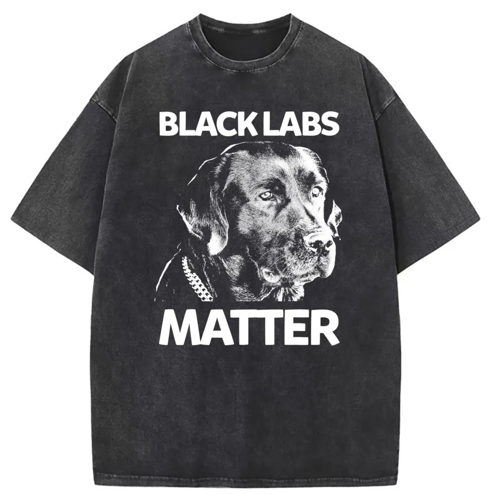 

Funny Blacklabs Matter TShirt Abrador Dog T Shirt Sweatshirts Hip Hop Long Sleeve Tees Holiday Male Plus Size Vintage Tshirt