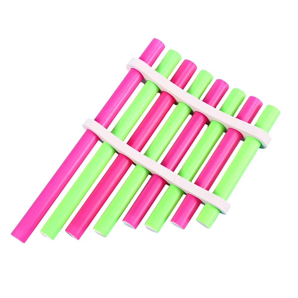 

2 Set Toy Homemade Pan Flute Student Science Experiment Music Panpipe Education