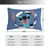 Custom Stitch Manga Anime Cushion Cover 50cmx35cm Soft Luxury Pillow Case Rectangle 3