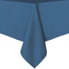 Home solid color polyester fabric thickened royal blue tablecloth Plain picnic party table cloth 3