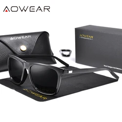 Enhanced Night Vision Polarized Sunglasses (Black Lens)