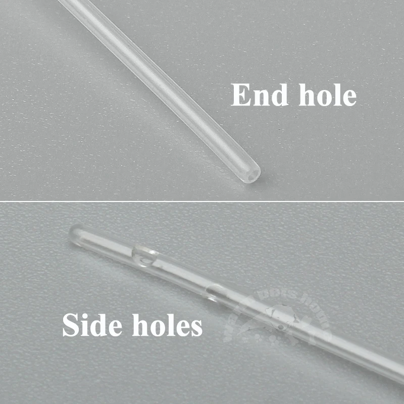 12PCS Cat Catheter With Stylet Side/End Open 1.0mm 1.3mm Cat Urinary Catheters Veterinary Consumables