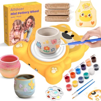 Kids Pottery Wheel Craft Kit 1