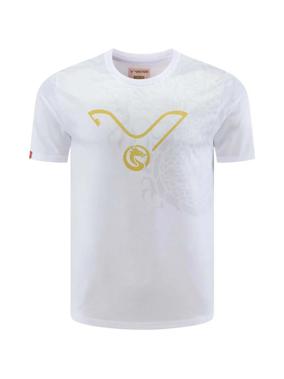 Custom badminton T-shirt for men and women quick drying material breathable sweat absorption tennis training shirt can print LOG
