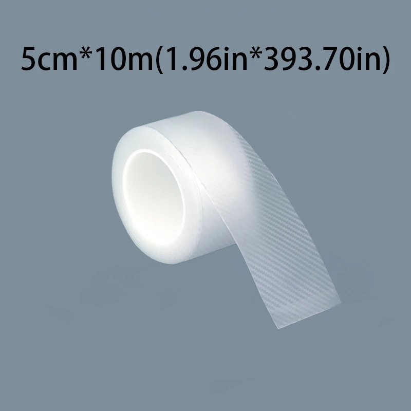 Durable Transparent Carbon Fiber Car Door Edge Guards - Wear and Scratch Resistant
