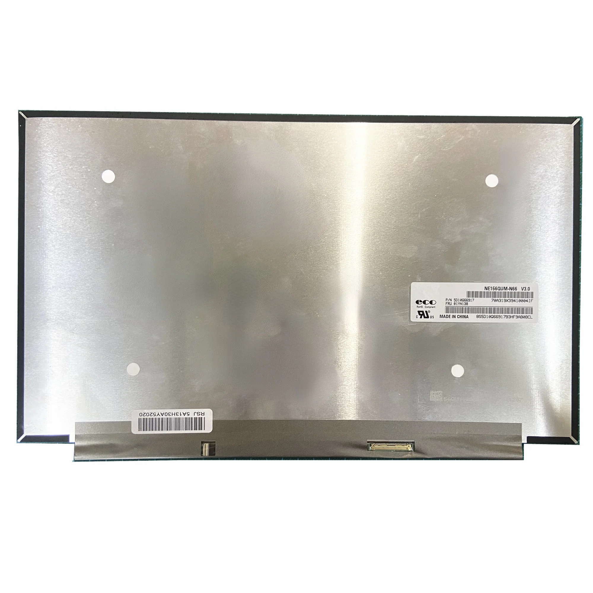 

NE156QUM-N66 V3.0 15,6 "UHD ЖК-экран для ноутбука 100% Adobe RGB 3840*2160 edp 40pin