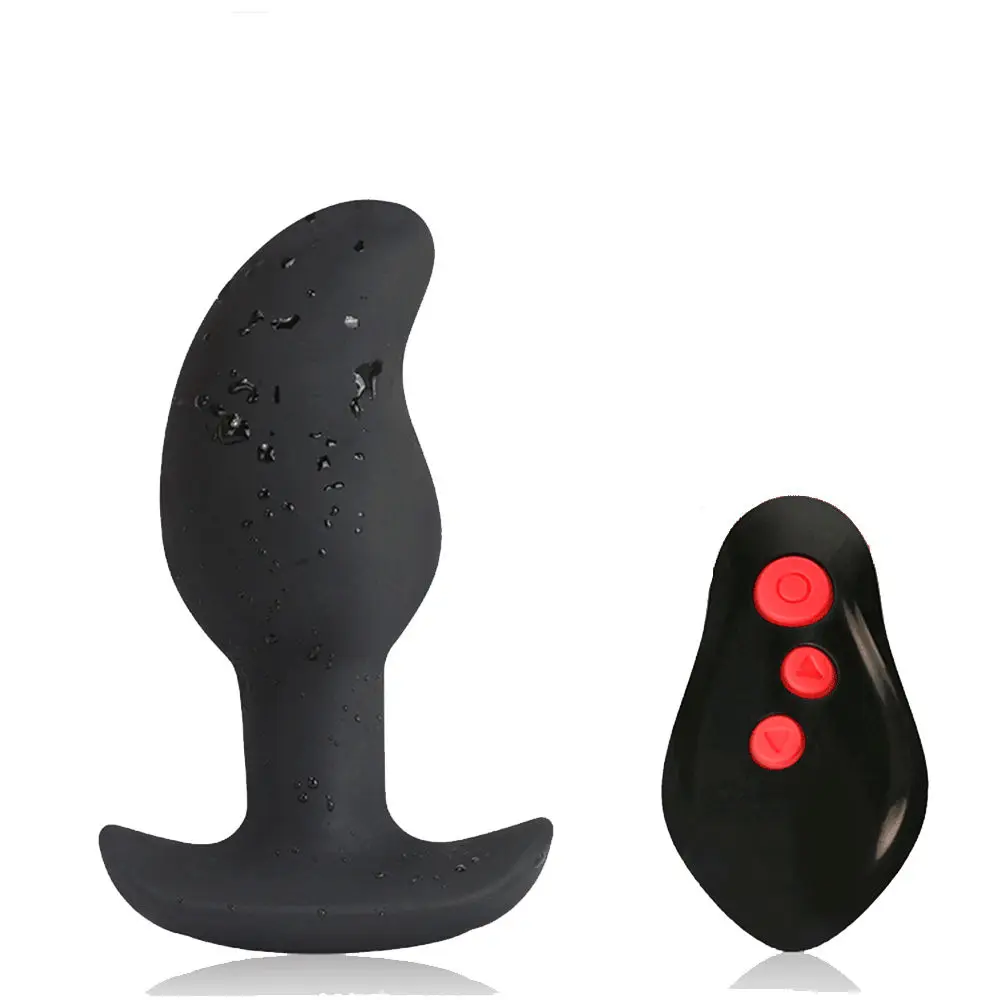 Electro Shock Anal Plug Vibrator Remote Control Dildo Vibrator E-stim G-spot Men Prostate Massage Big Butt Plug Vibrator Sex Toy - 1