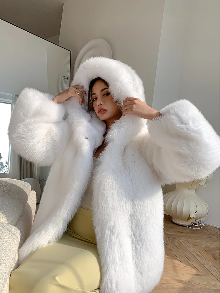 

Fangtai 2023 Natural Real Fox Fur Coat Women Fur Coat Winter Warm Luxury Plus Size Jackets Clothing Free Shipping Female Vest