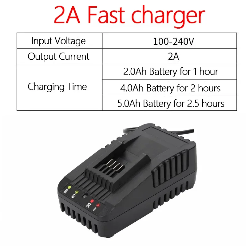 WORX WA3551 20V 2.0Ah Battery LI-ION ( Build In Battery Life Indicator