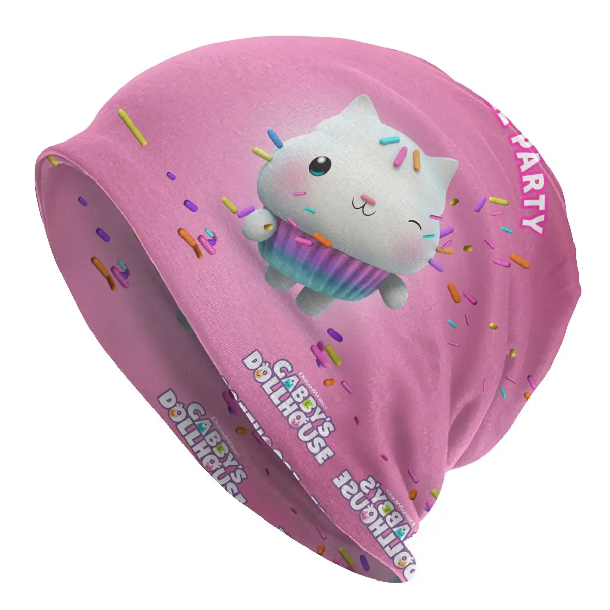 Berretto Unisex Cappello Lavorato A Maglia Invernale Gabbys Dollhouse Gabby Cats Berretti Moda Berretti Adulto Cakey Cat Beanie Cappelli Outdoor Ski C