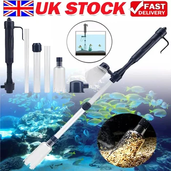 Aquarium Electric Cleaning Vacuum Water Filter Siphon Vacuum Cleaner Fish Tank Water Changer Gravel Cleaner Pump Water Filters