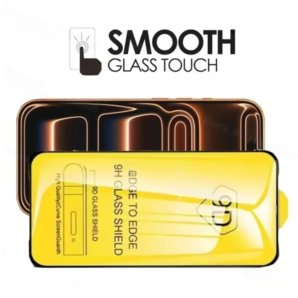 Premium 9D Tempered Glass Screen Protector - HD Clarity Film