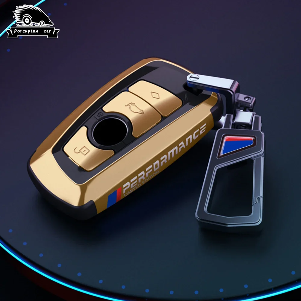 PC Plating Car Remote Key Case Cover BMW 1 2 3 4 5 6 Series X1 X3 X4 X5 X6 F36 F25 F26 F30 F34 F10 F07 F20 Z10 F15 F16 key case cover key case car key shell